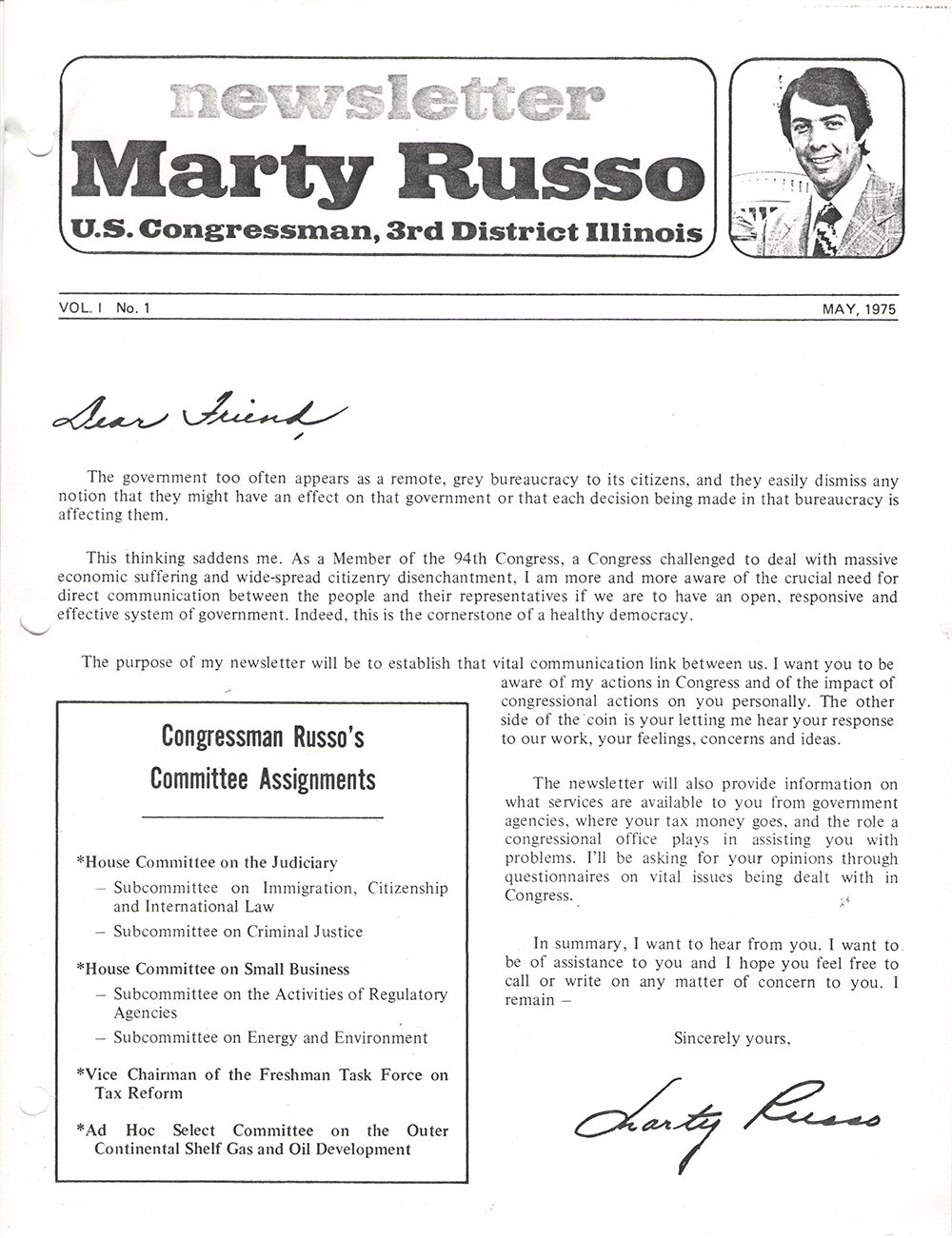 Marty Russo politics